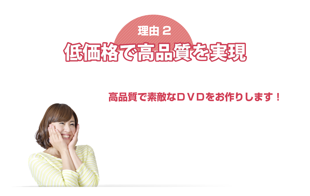 低価格で高品質を実現